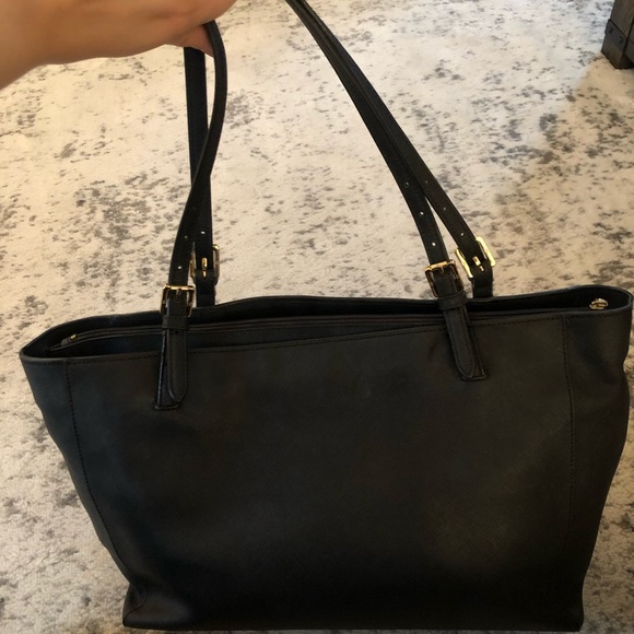 Black Tory Burch Robinson Tote - Picture 3 of 3